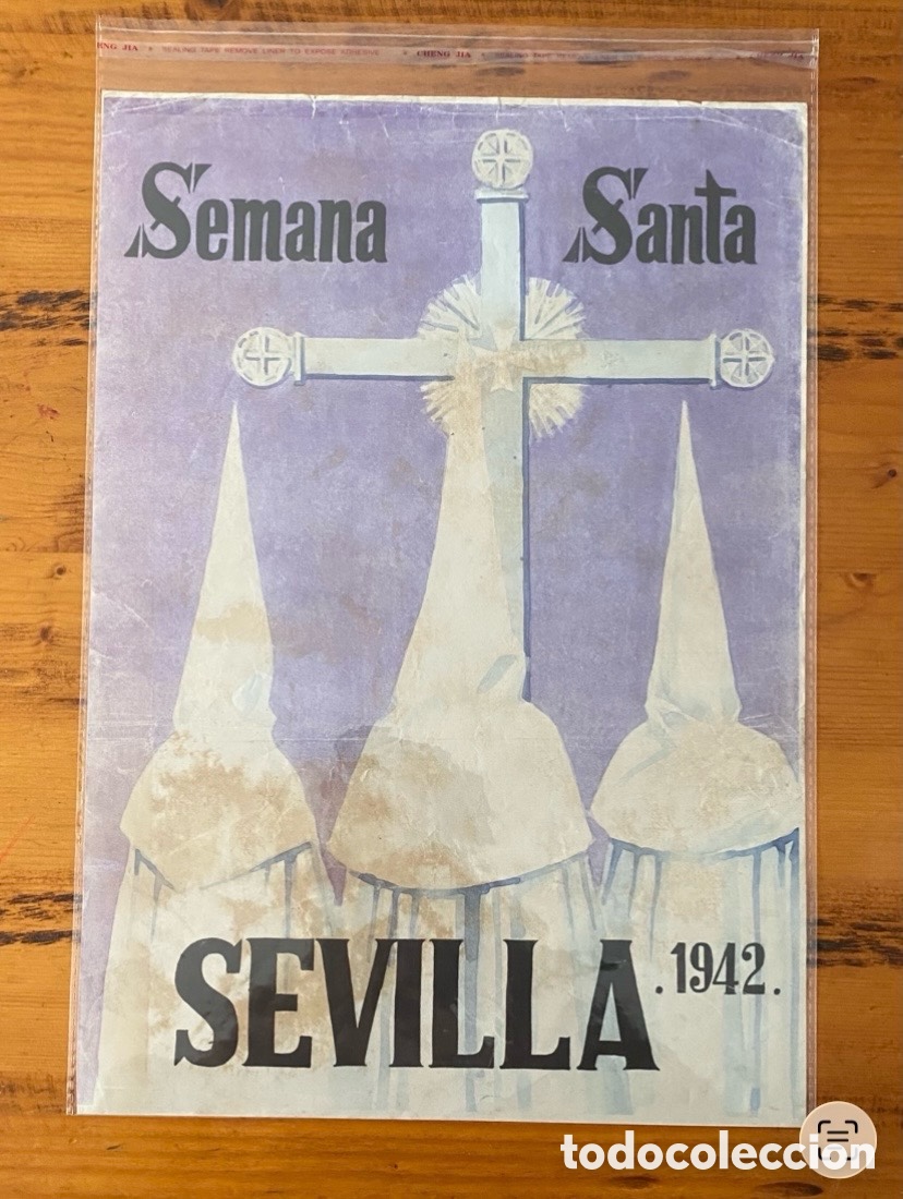Antig&uuml;edades: 2 L&aacute;minas de 30x40cm Semana Santa - Foto 1