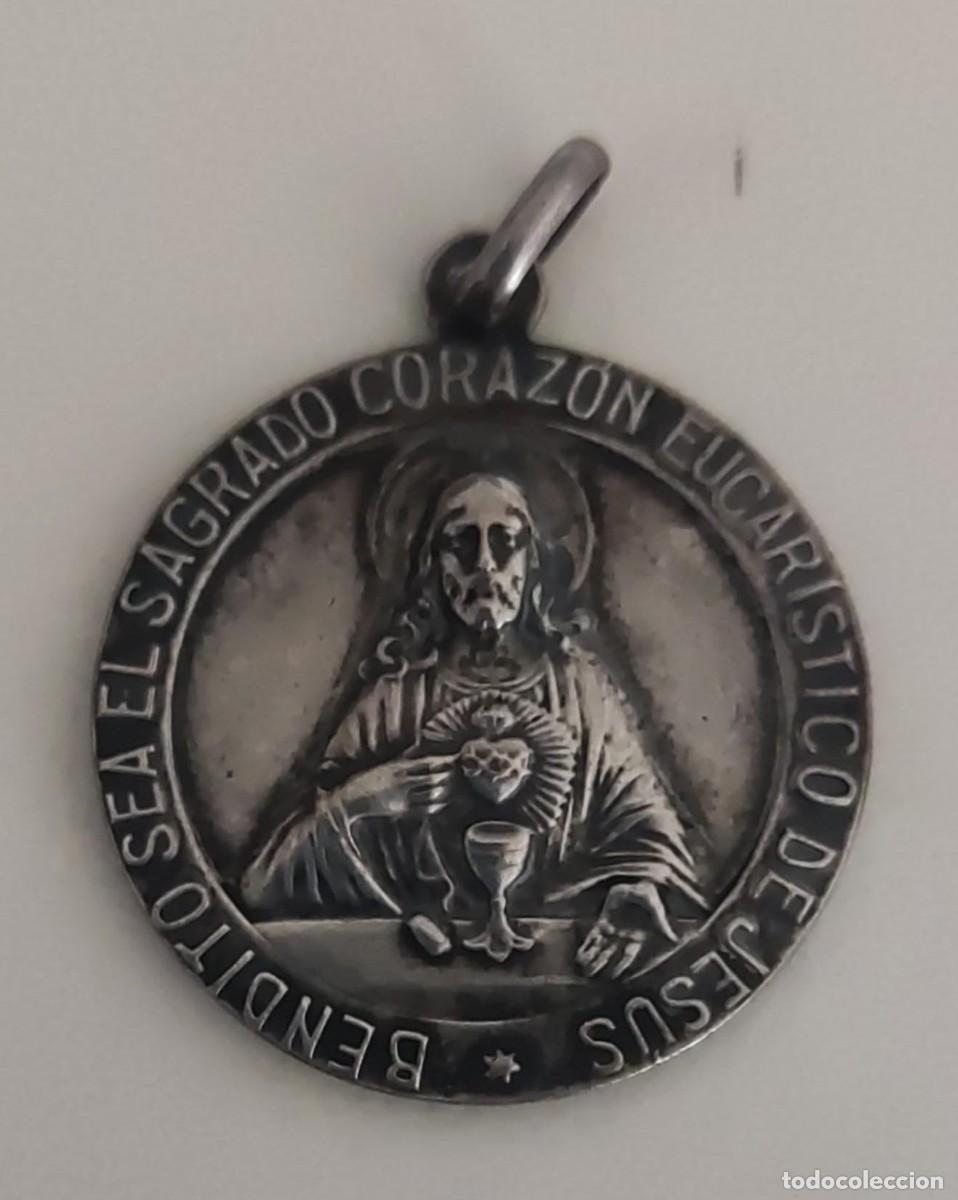 Antig&uuml;edades: Medalla Congreso Eucar&iacute;stico Madrid 1911 - Foto 1