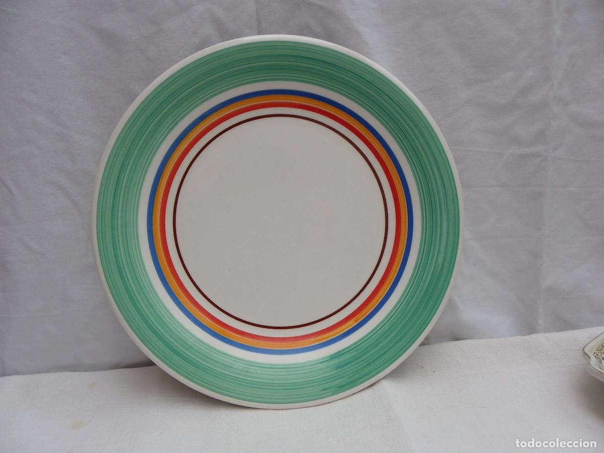 Antig&uuml;edades: Dos platos de ceramica - Foto 1