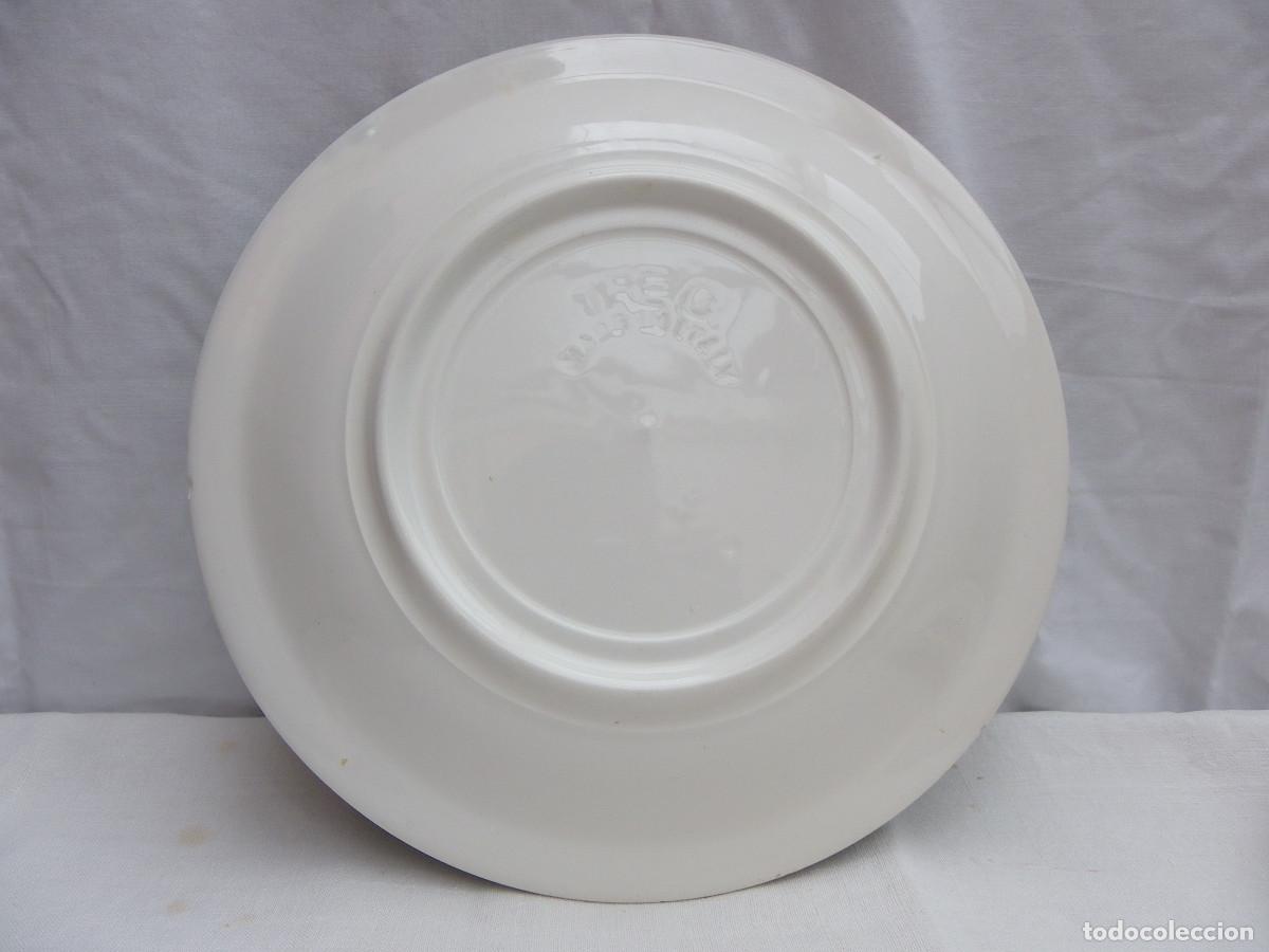 Antig&uuml;edades: Dos platos de ceramica - Foto 2