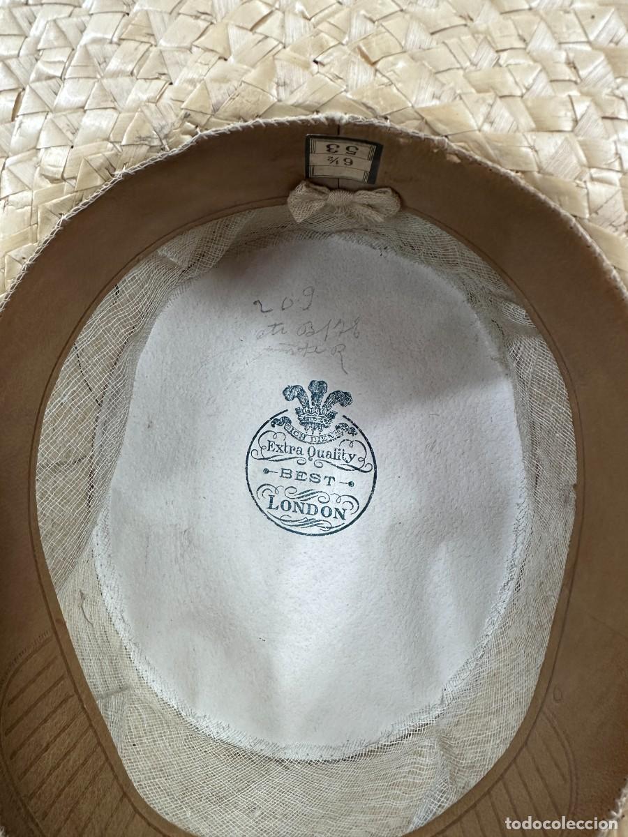 Antig&uuml;edades: Canotier. sombrero de paja - Foto 10