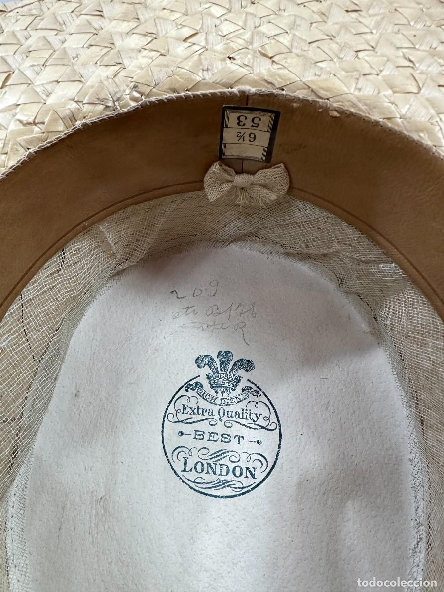 Antig&uuml;edades: Canotier. sombrero de paja - Foto 11