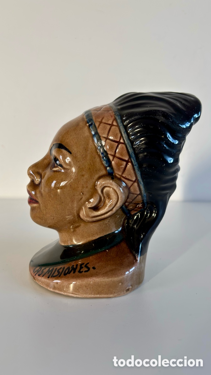 Antig&uuml;edades: Hucha Domund mujer india - Foto 3