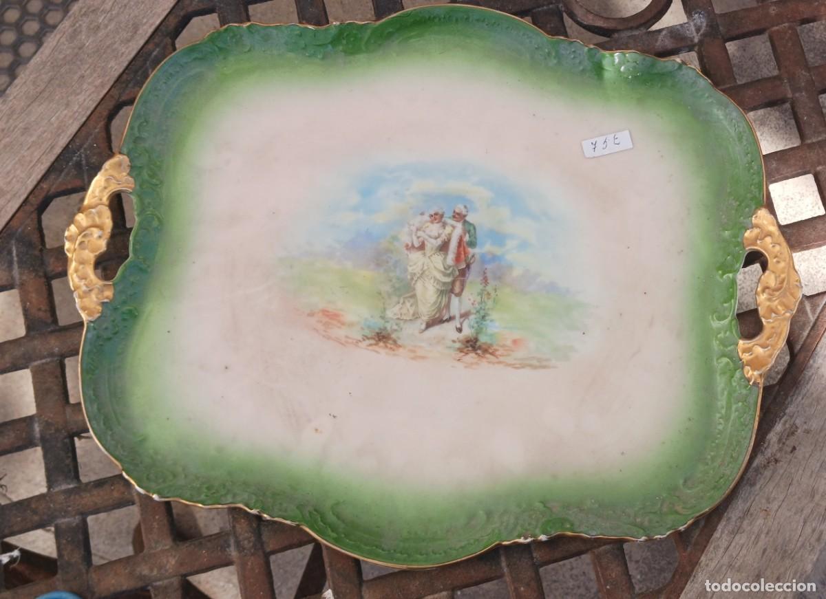 Antig&uuml;edades: Tabuleiro limoges porcelana - Foto 1