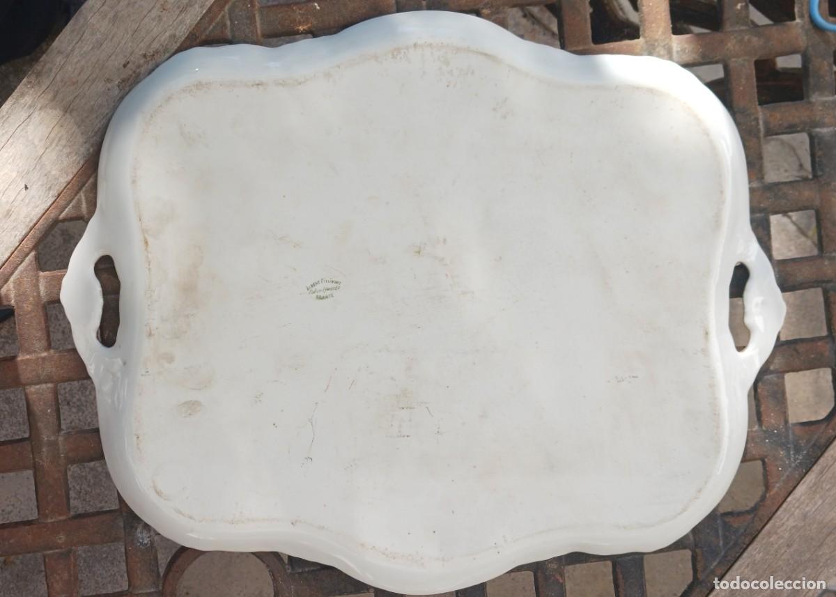 Antig&uuml;edades: Tabuleiro limoges porcelana - Foto 3