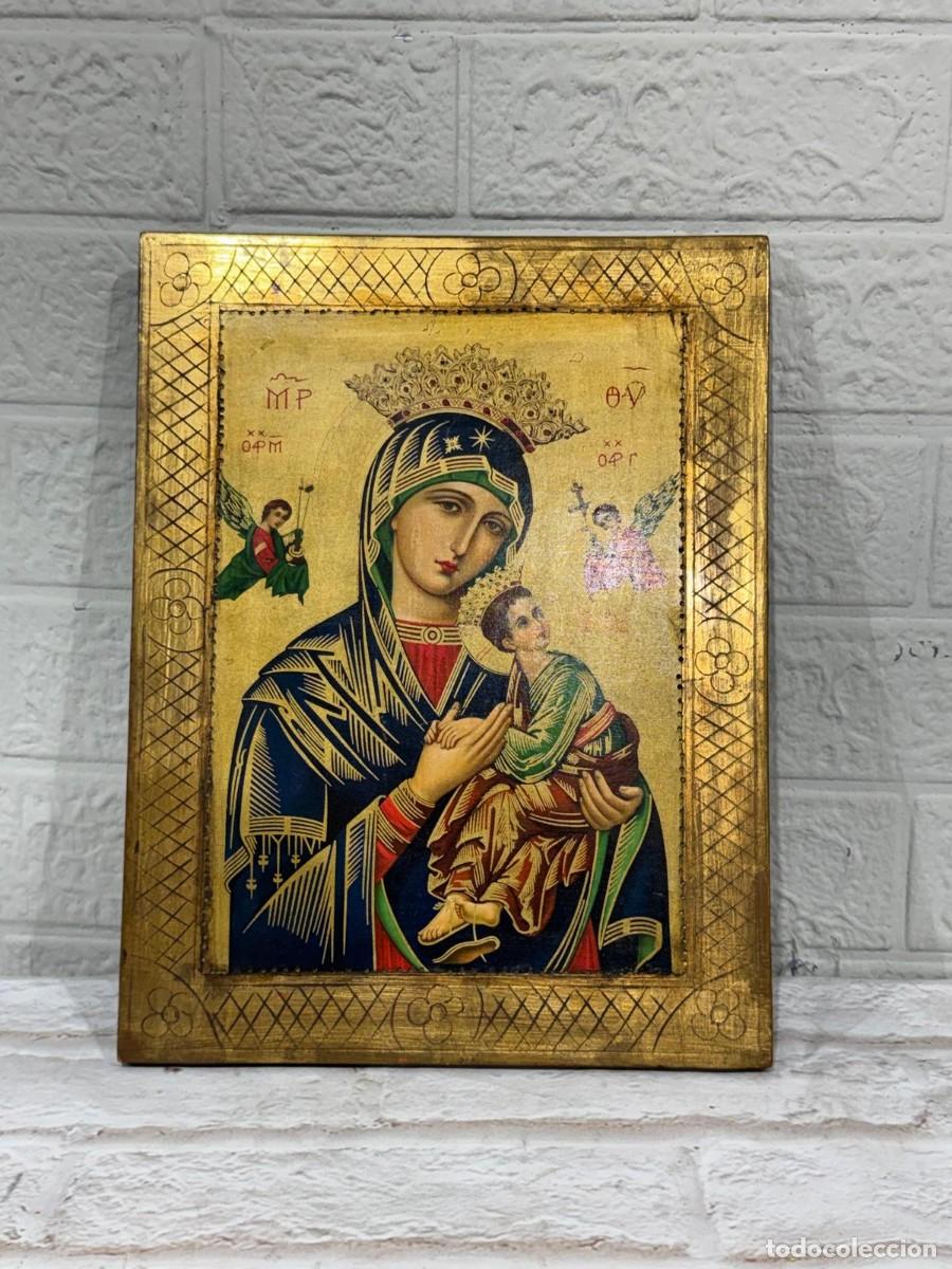 Antig&uuml;edades: Icono de Nuestra Se&ntilde;ora del Perpetuo Socorro - Foto 1