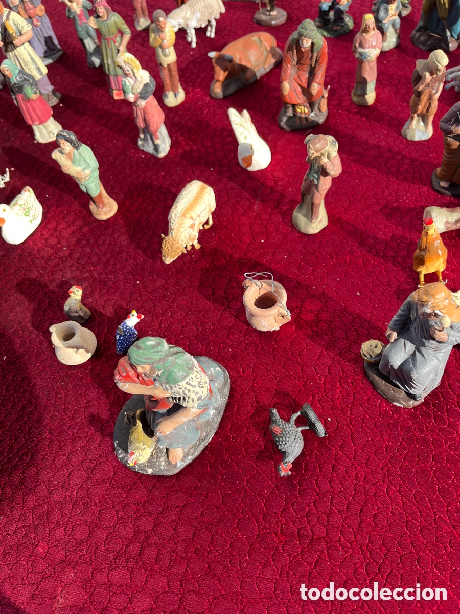 Antig&uuml;edades: Bel&eacute;n Antiguo Muchas Figuras - Foto 16