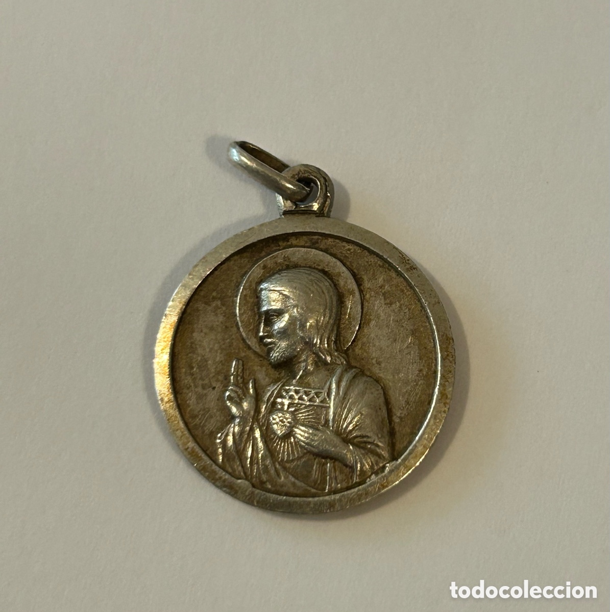 Antig&uuml;edades: ANTIGUA MEDALLA DE PLATA - Foto 3