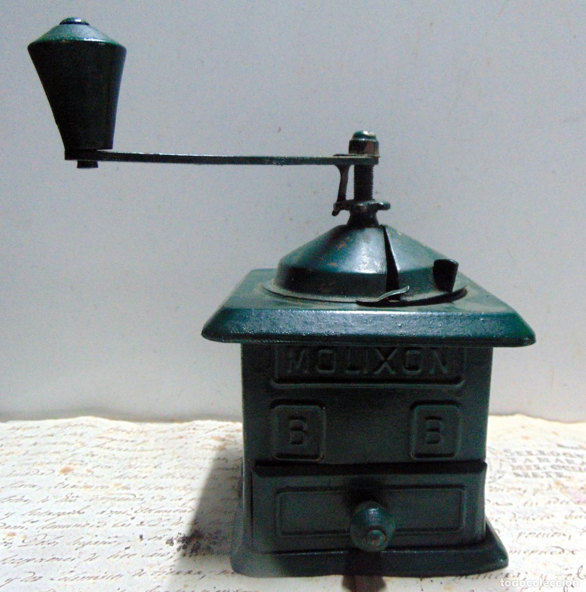 Antiquit&eacute;s: MOLINILLO CAFE COLOR VERDE METALICO, MOLIXON