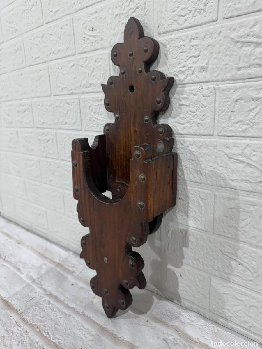 Antig&uuml;edades: Almirecero antiguo de madera - Foto 2