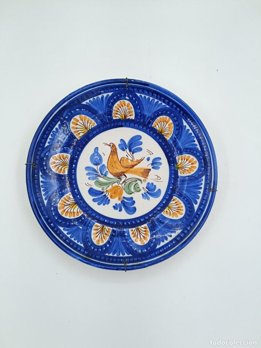 Antig&uuml;edades: PLATO DE CERAMICA DE MANISES - Foto 1
