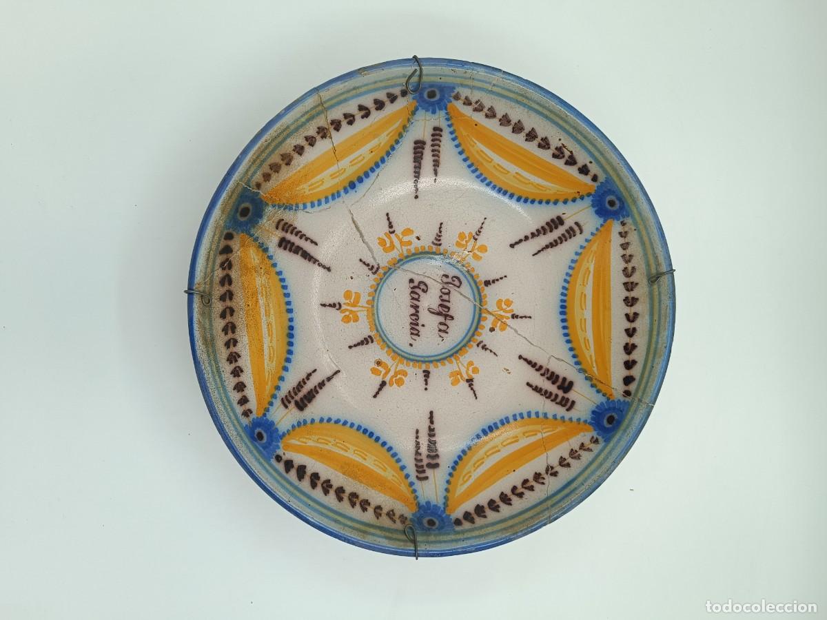 Antig&uuml;edades: GRAN PLATO DE CERAMICA - Foto 1