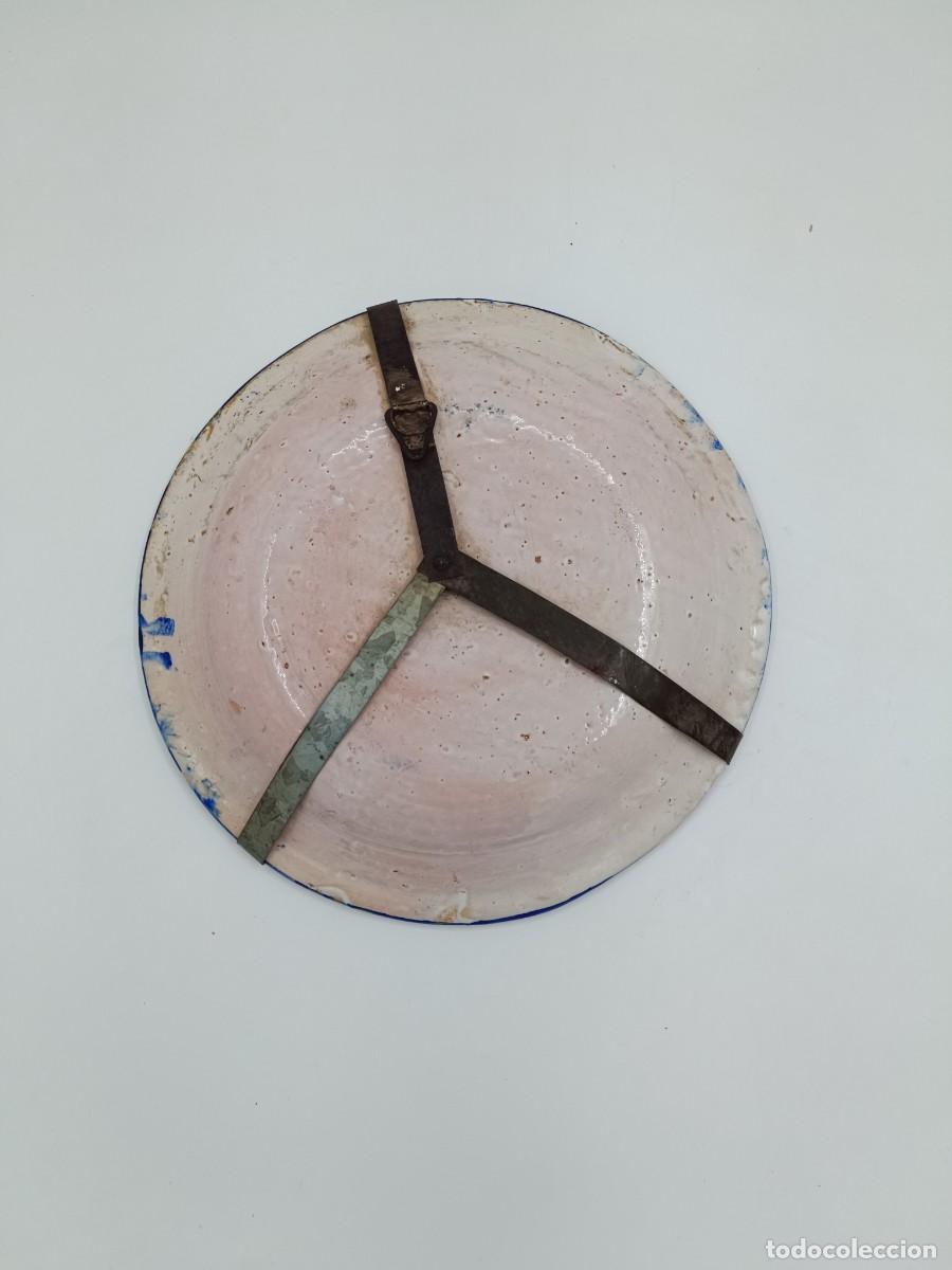 Antig&uuml;edades: PLATO DE CERAMICA DE MANISES - Foto 2
