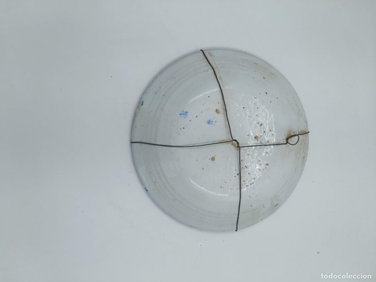 Antig&uuml;edades: PLATO DE CERAMICA DE MANISES - Foto 2