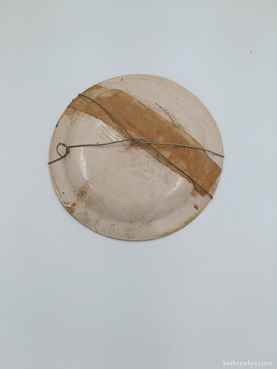 Antig&uuml;edades: PLATO DE CERAMICA DE MANISES - Foto 2