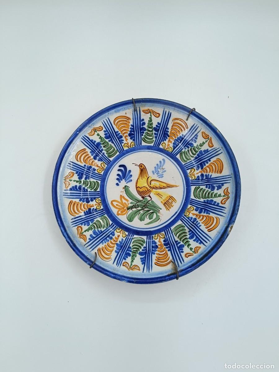 Antig&uuml;edades: PLATO DE CERAMICA DE MANISES - Foto 1