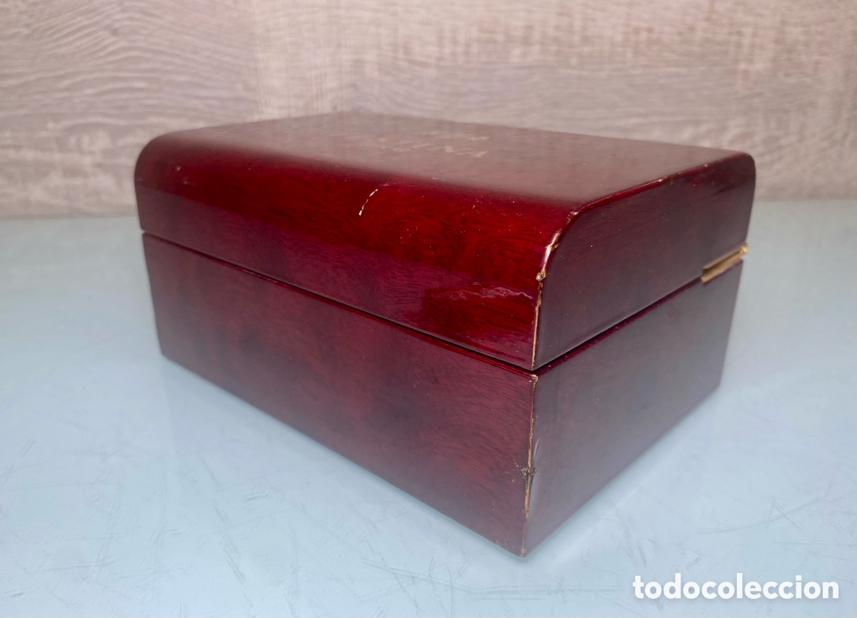 Antig&uuml;edades: Caja madera reloj Festina Oro - Foto 4