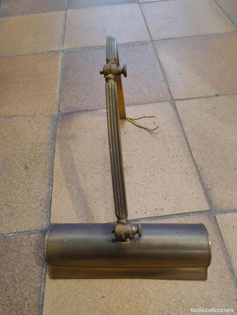Antig&uuml;edades: L&aacute;mpara aplique antiguo de pared - Foto 1