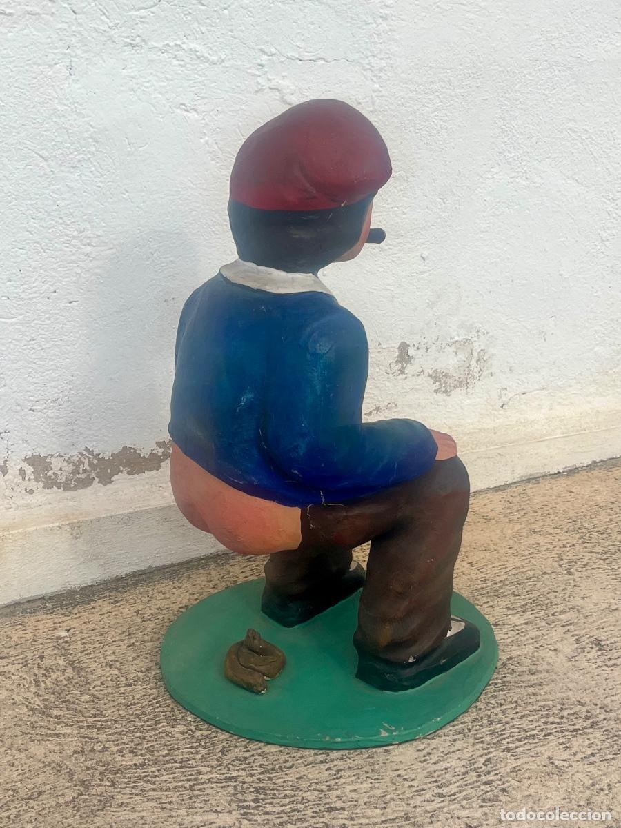 Antig&uuml;edades: CAGANER DE GRAN TAMA&Ntilde;O DE PAPEL MACH&Eacute; - Foto 2