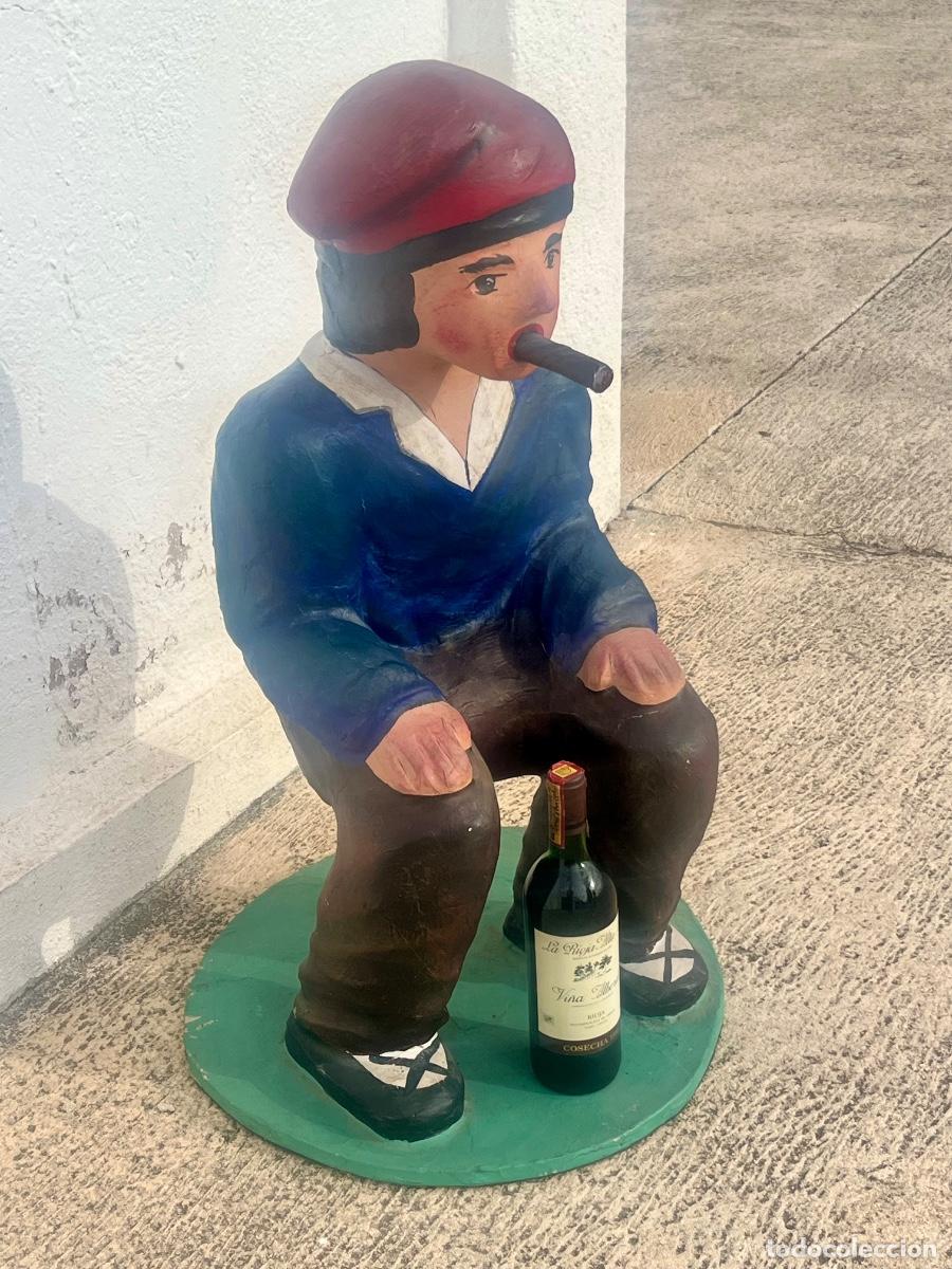 Antig&uuml;edades: CAGANER DE GRAN TAMA&Ntilde;O DE PAPEL MACH&Eacute; - Foto 4