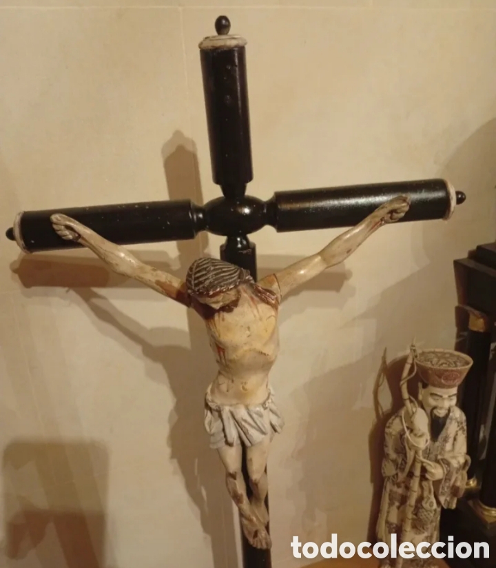 Antig&uuml;edades: Crucificado del siglo XIX - Foto 5