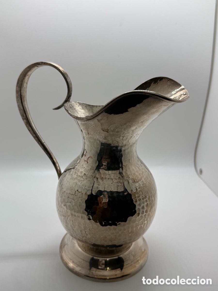 Antig&uuml;edades: Jarra de Alpaca Antigua - Foto 3