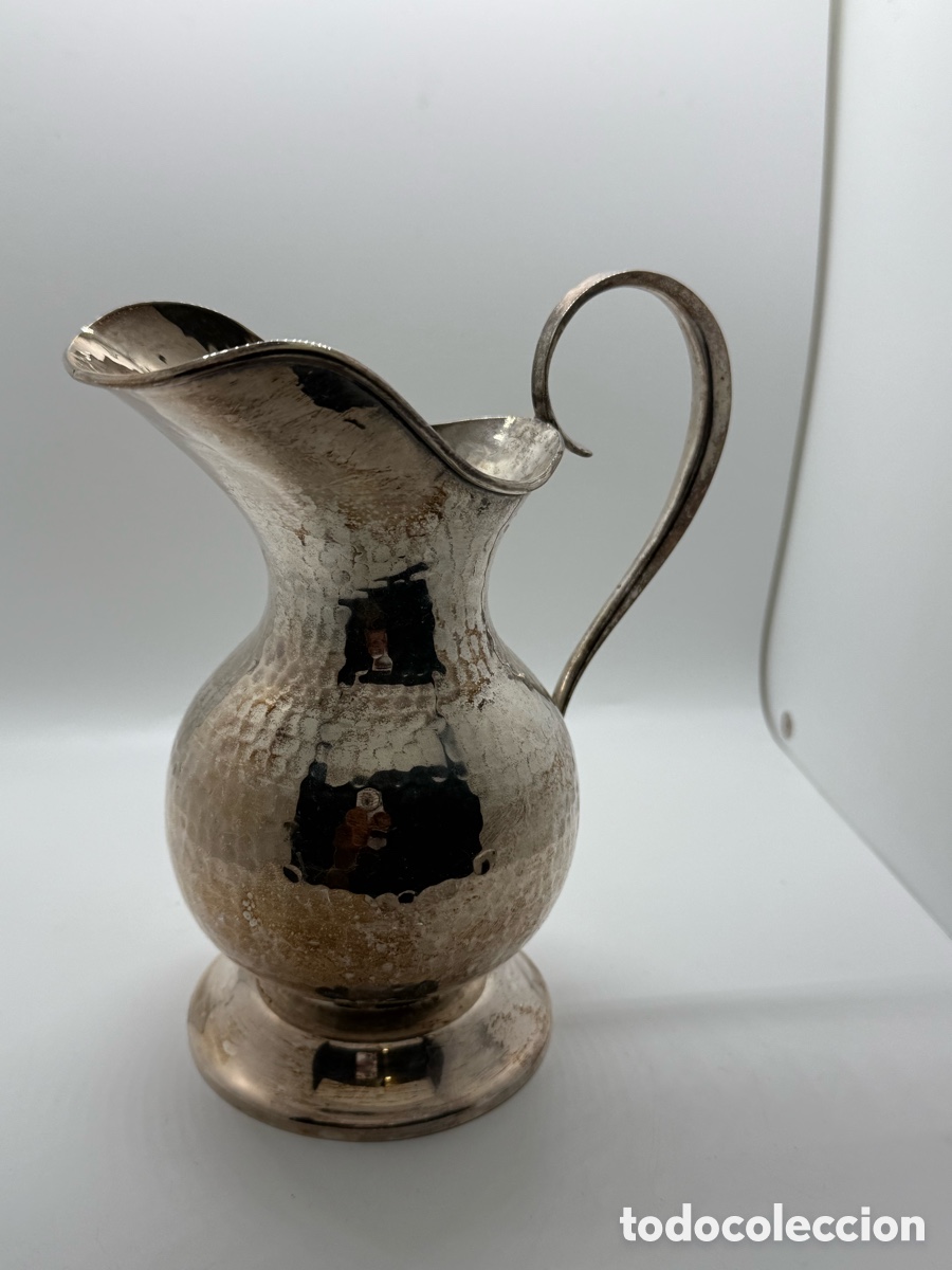 Antig&uuml;edades: Jarra de Alpaca Antigua - Foto 1