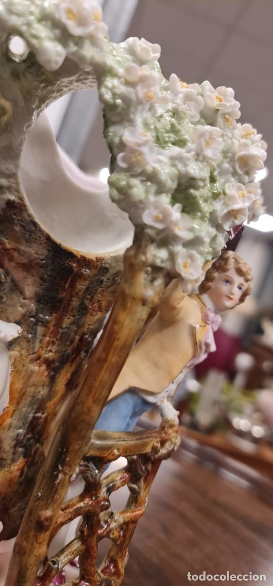 Antig&uuml;edades: Jarr&oacute;n antiguo de biscuit del siglo XIX - Foto 6