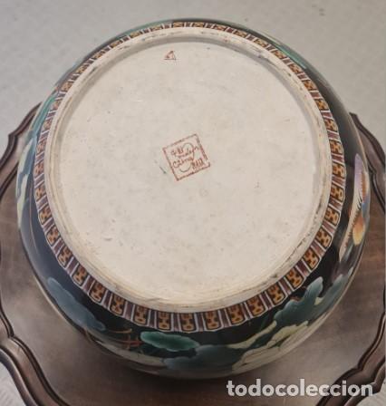 Antig&uuml;edades: Pecera macetero chino con soporte - Foto 12