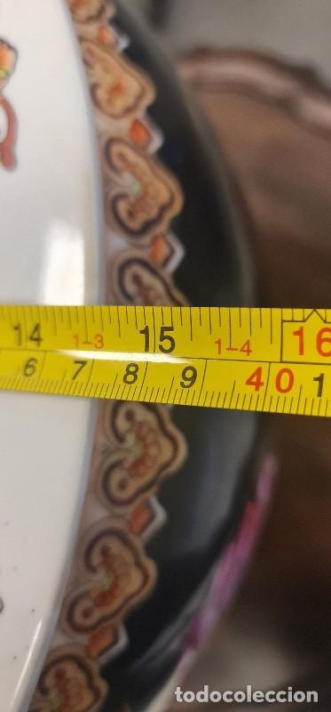 Antig&uuml;edades: Pecera macetero chino con soporte - Foto 13