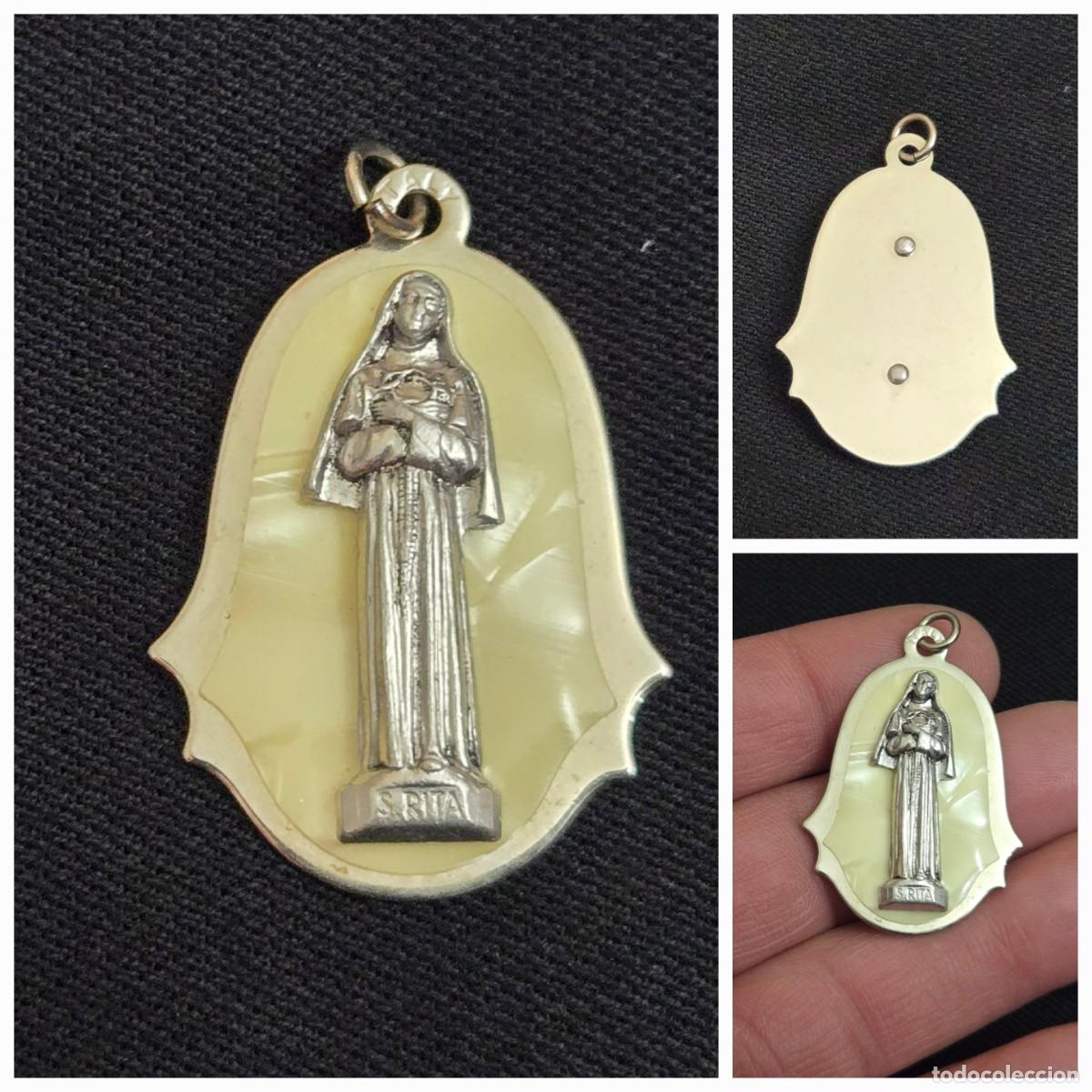 Antig&uuml;edades: MEDALLA RELIGIOSA, SANTA RITA - Foto 1