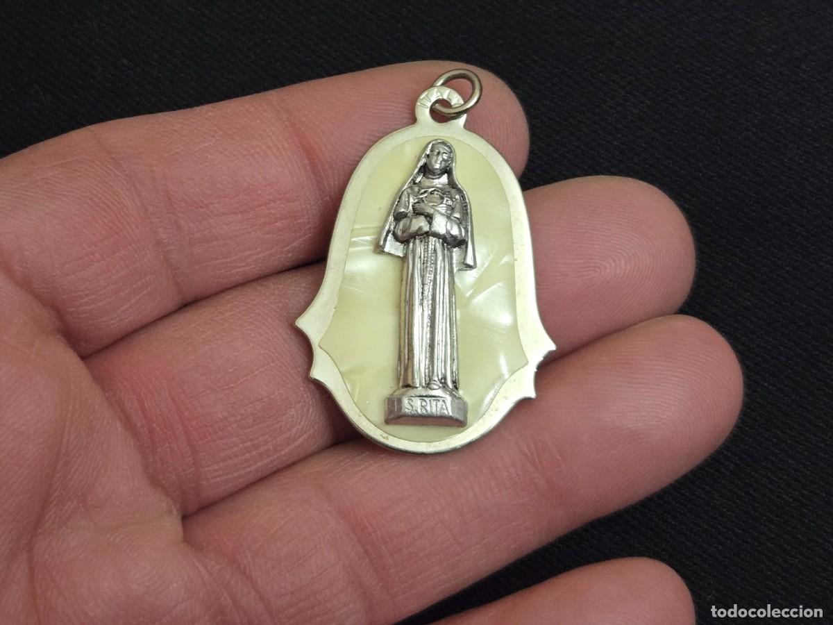 Antig&uuml;edades: MEDALLA RELIGIOSA, SANTA RITA - Foto 4