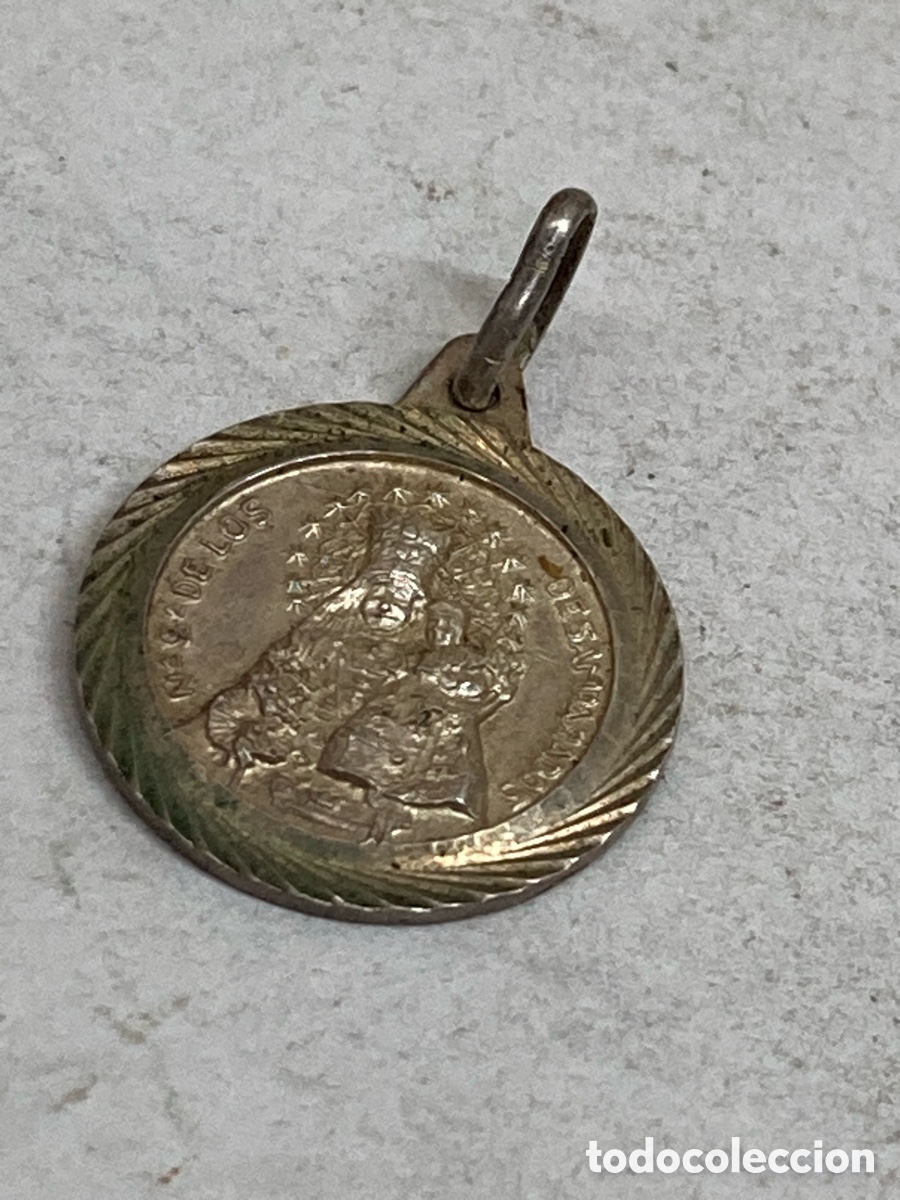 Antig&uuml;edades: Medalla de plata religiosa C469 - Foto 1