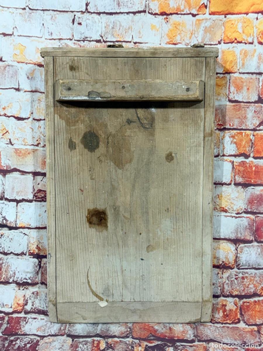 Antig&uuml;edades: Tabla de lavar de madera antigua. - Foto 2