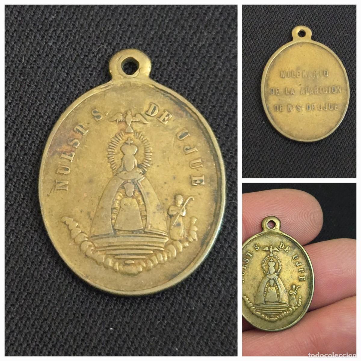 Antig&uuml;edades: MEDALLA RELIGIOSA, NUESTRA SE&Ntilde;ORA DE UJUE - Foto 1