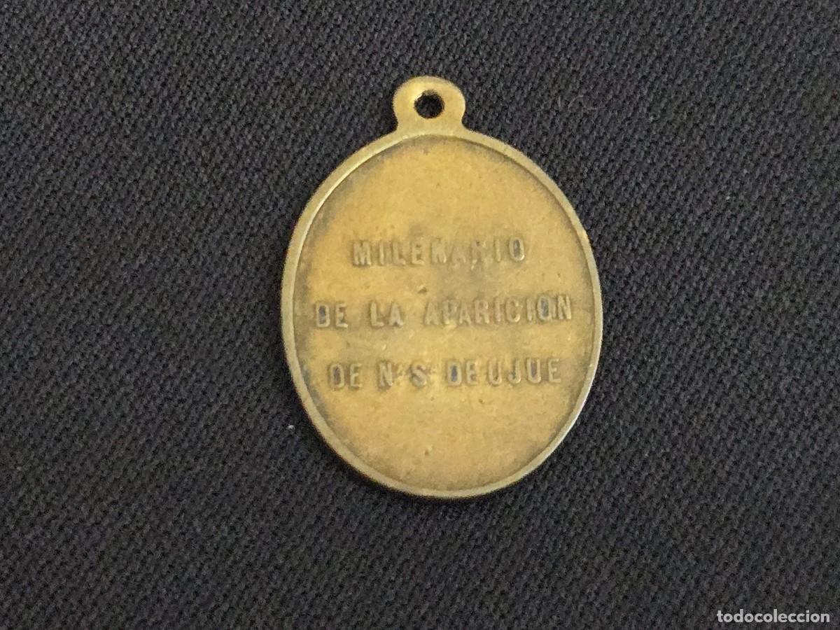 Antig&uuml;edades: MEDALLA RELIGIOSA, NUESTRA SE&Ntilde;ORA DE UJUE - Foto 3