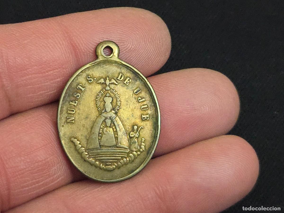Antig&uuml;edades: MEDALLA RELIGIOSA, NUESTRA SE&Ntilde;ORA DE UJUE - Foto 4