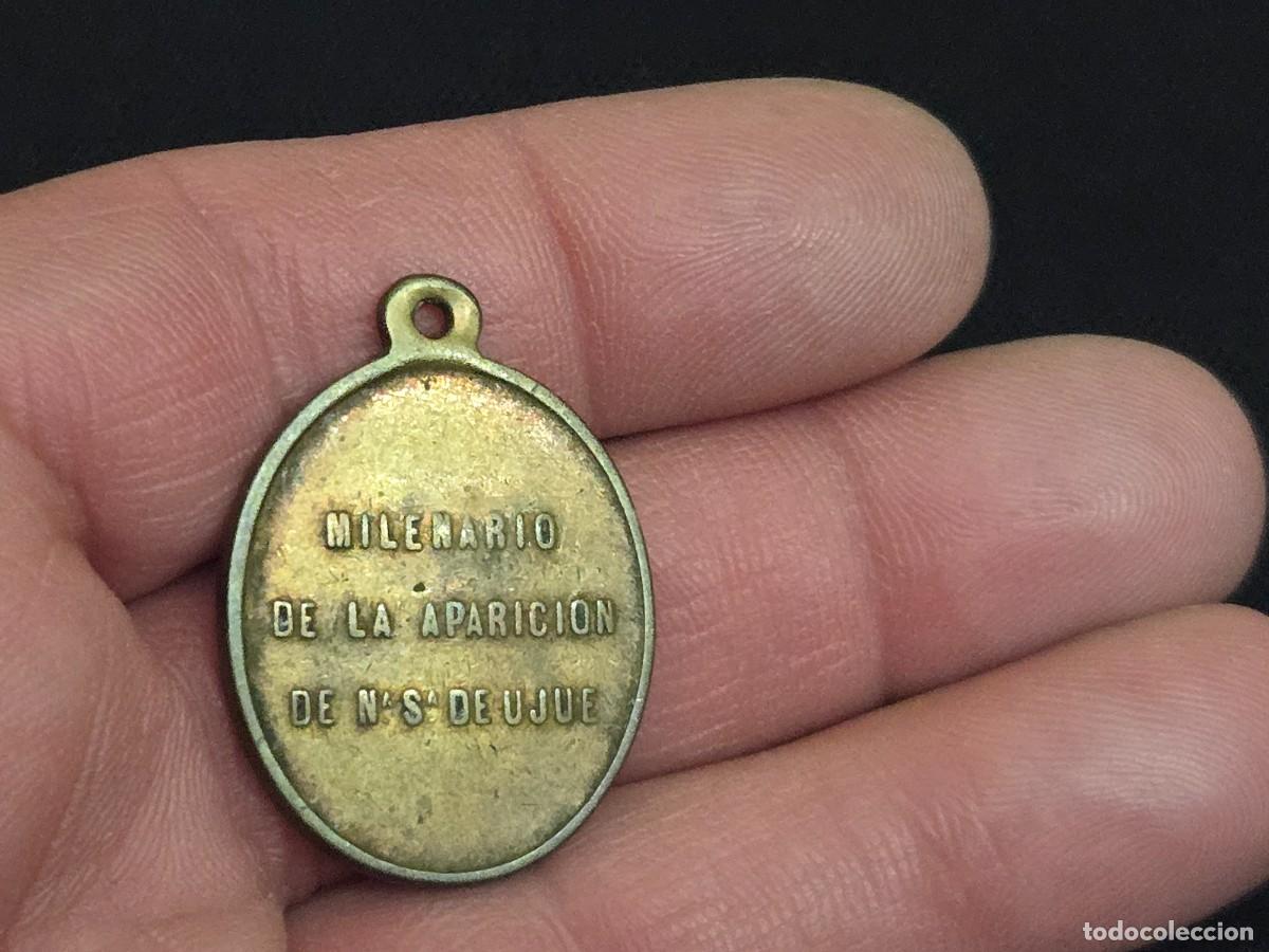 Antig&uuml;edades: MEDALLA RELIGIOSA, NUESTRA SE&Ntilde;ORA DE UJUE - Foto 5