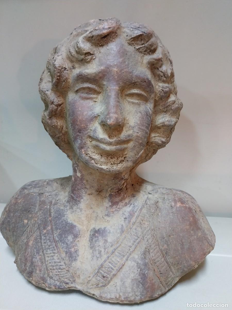 Antig&uuml;edades: -- BUSTO DE TERRACOTA -- - Foto 2