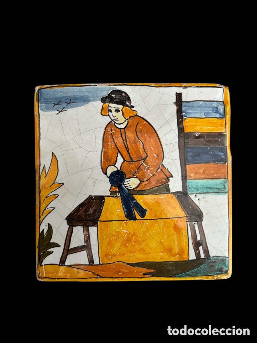 Antig&uuml;edades: Azulejo catal&aacute;n, artes y oficios. - Foto 2