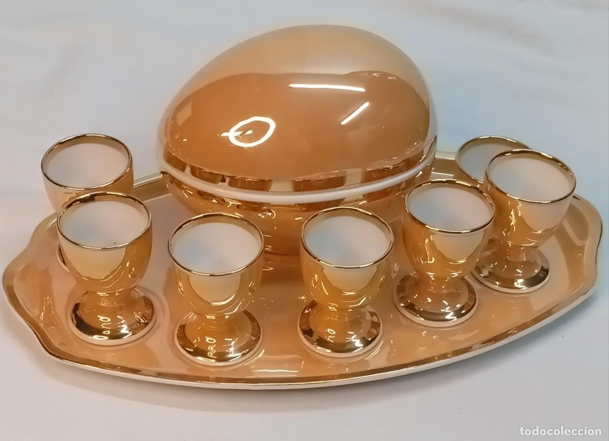 Antig&uuml;edades: SERVICIO DE DESAYUNO HUEVERA - Foto 1