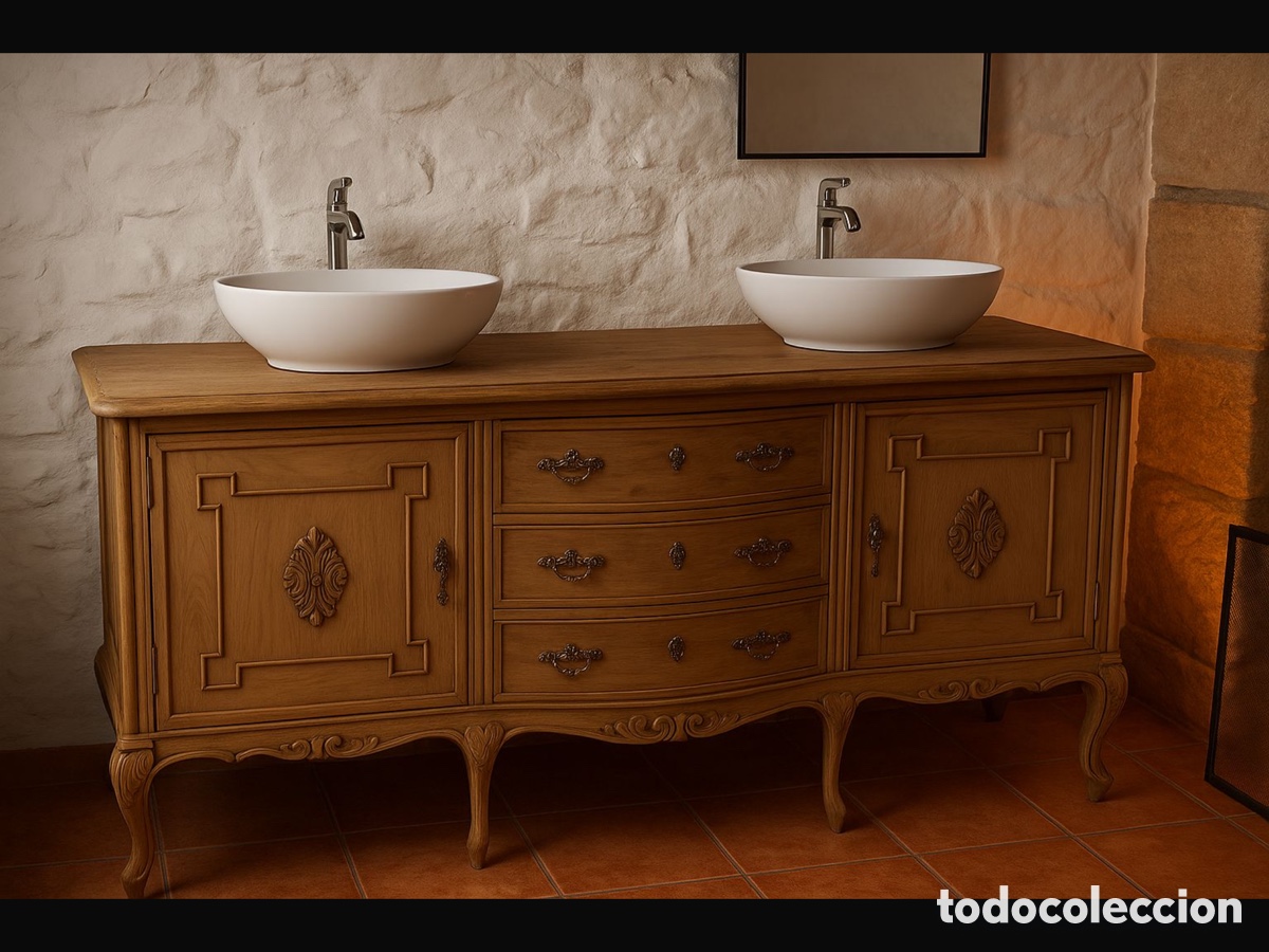 Antig&uuml;edades: Comoda antigua restaurada - Foto 6