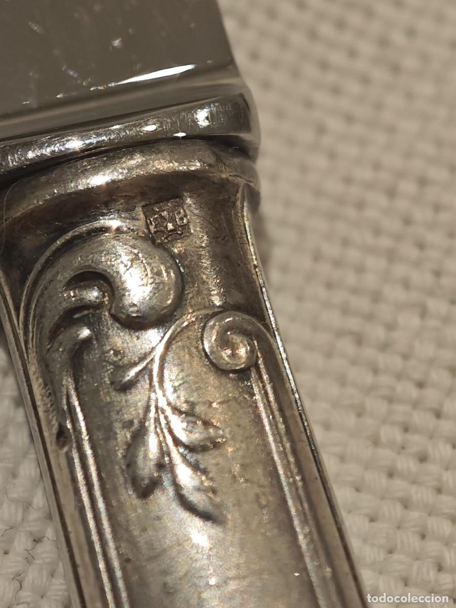 Antig&uuml;edades: Cubiertos trinchar plata francesa - Foto 9