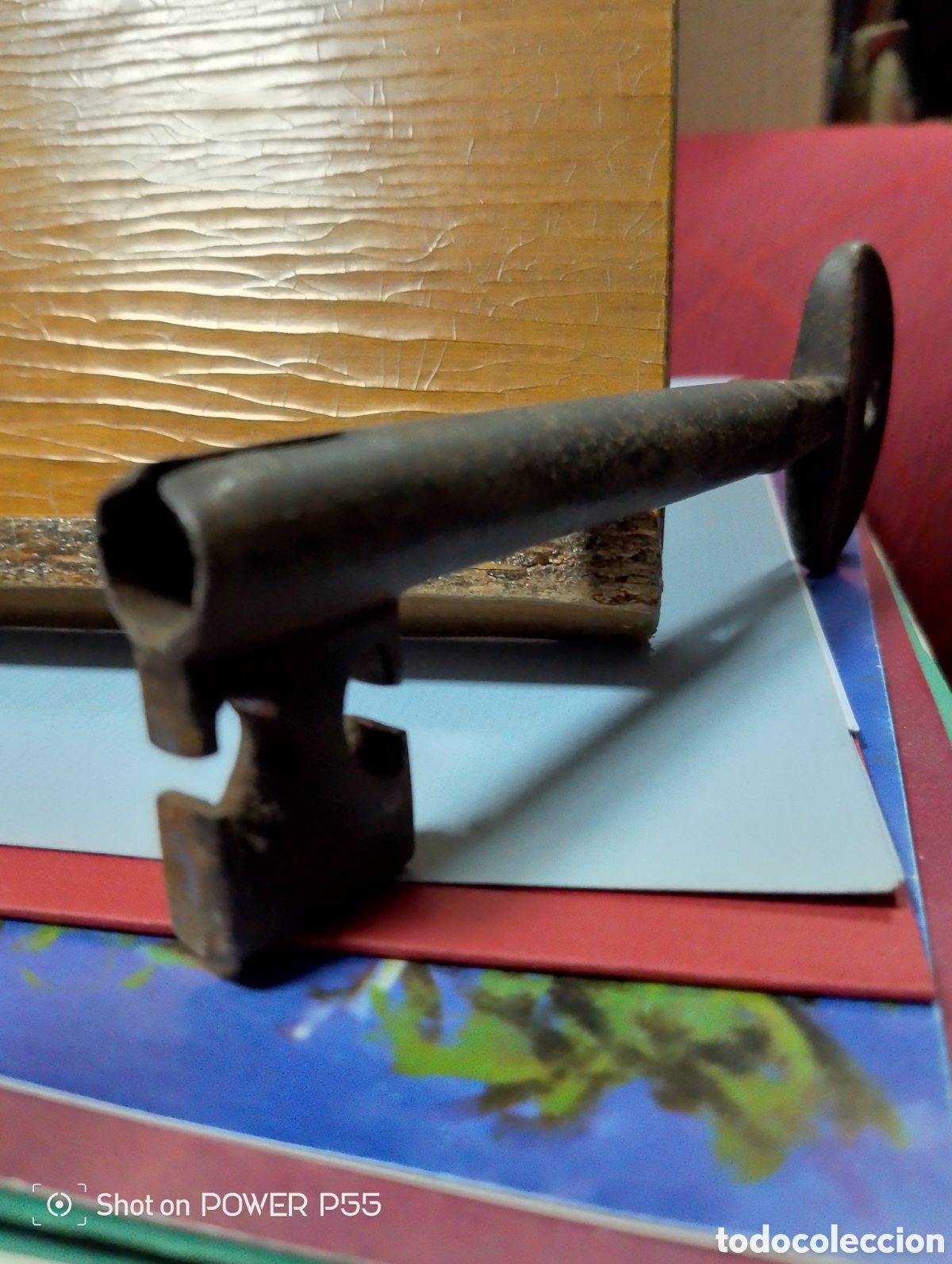 Antig&uuml;edades: Llave del siglo XIX hierro - Foto 5