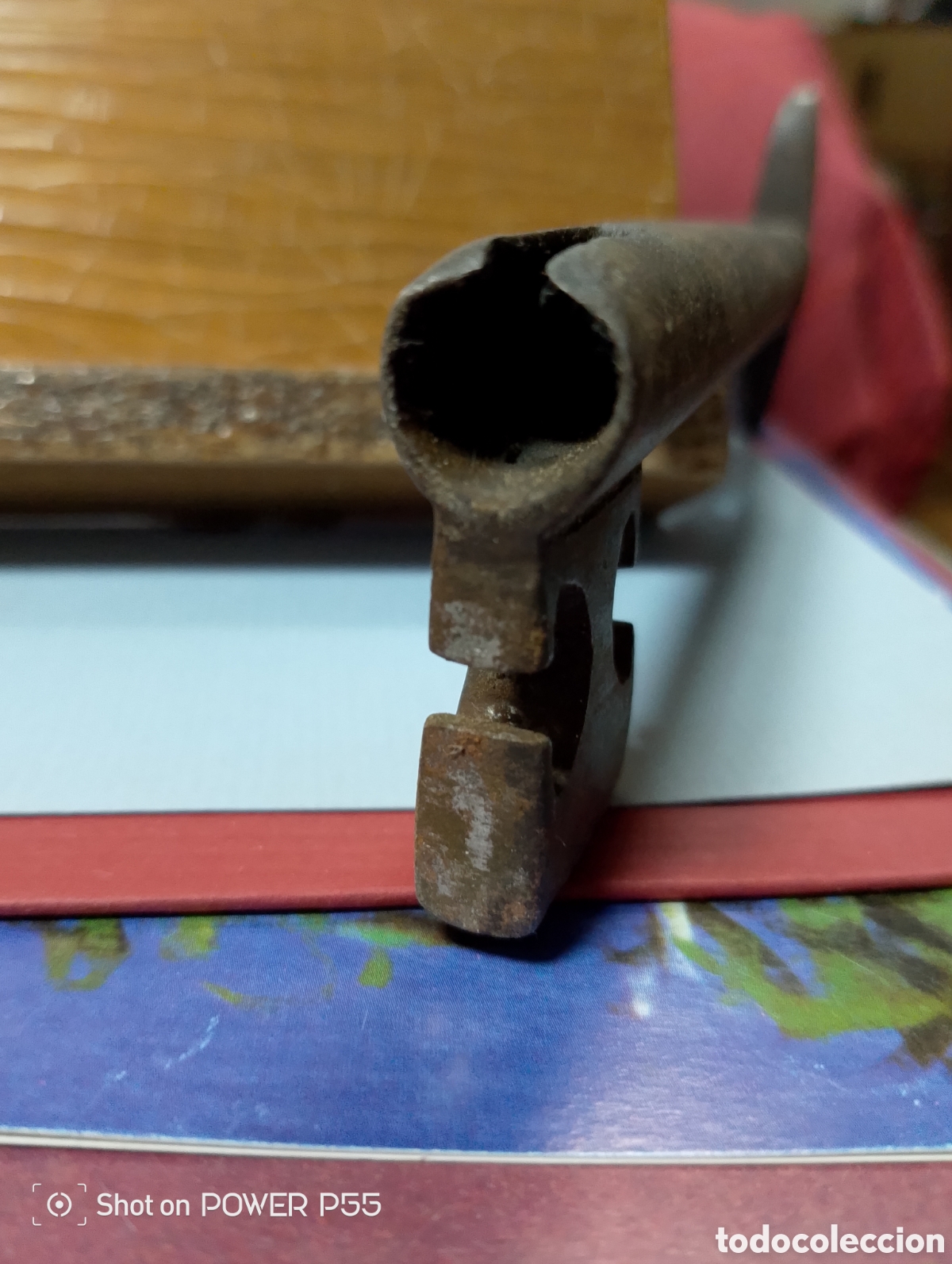 Antig&uuml;edades: Llave del siglo XIX hierro - Foto 6