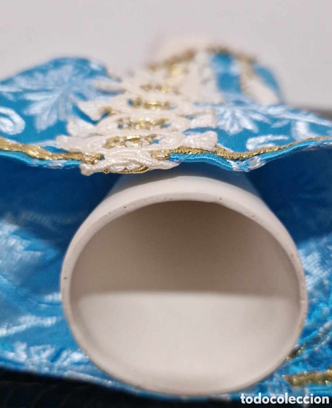 Antig&uuml;edades: Mu&ntilde;eca de porcelana vestida de &eacute;poca - Foto 8