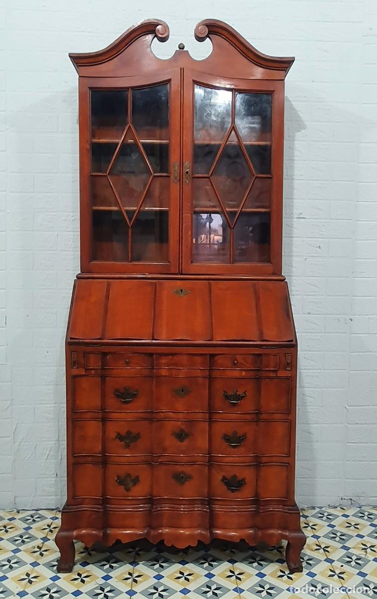 Antig&uuml;edades: BUREAU VITRINA ESTILO INGL&Eacute;S - Foto 3