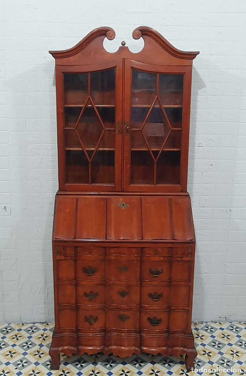 Antig&uuml;edades: BUREAU VITRINA ESTILO INGL&Eacute;S - Foto 5