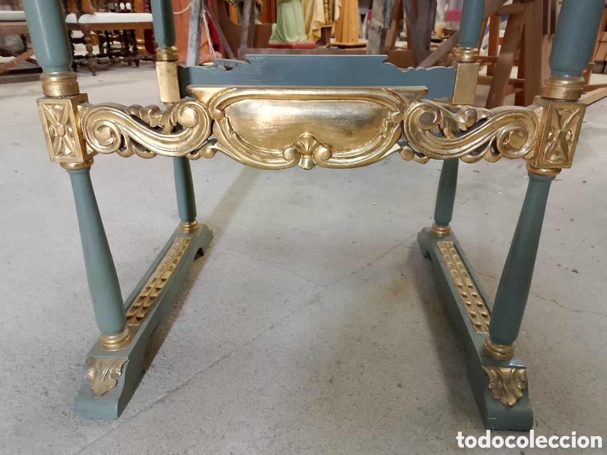 Antig&uuml;edades: Mesa credencia estilo imperio - Foto 2