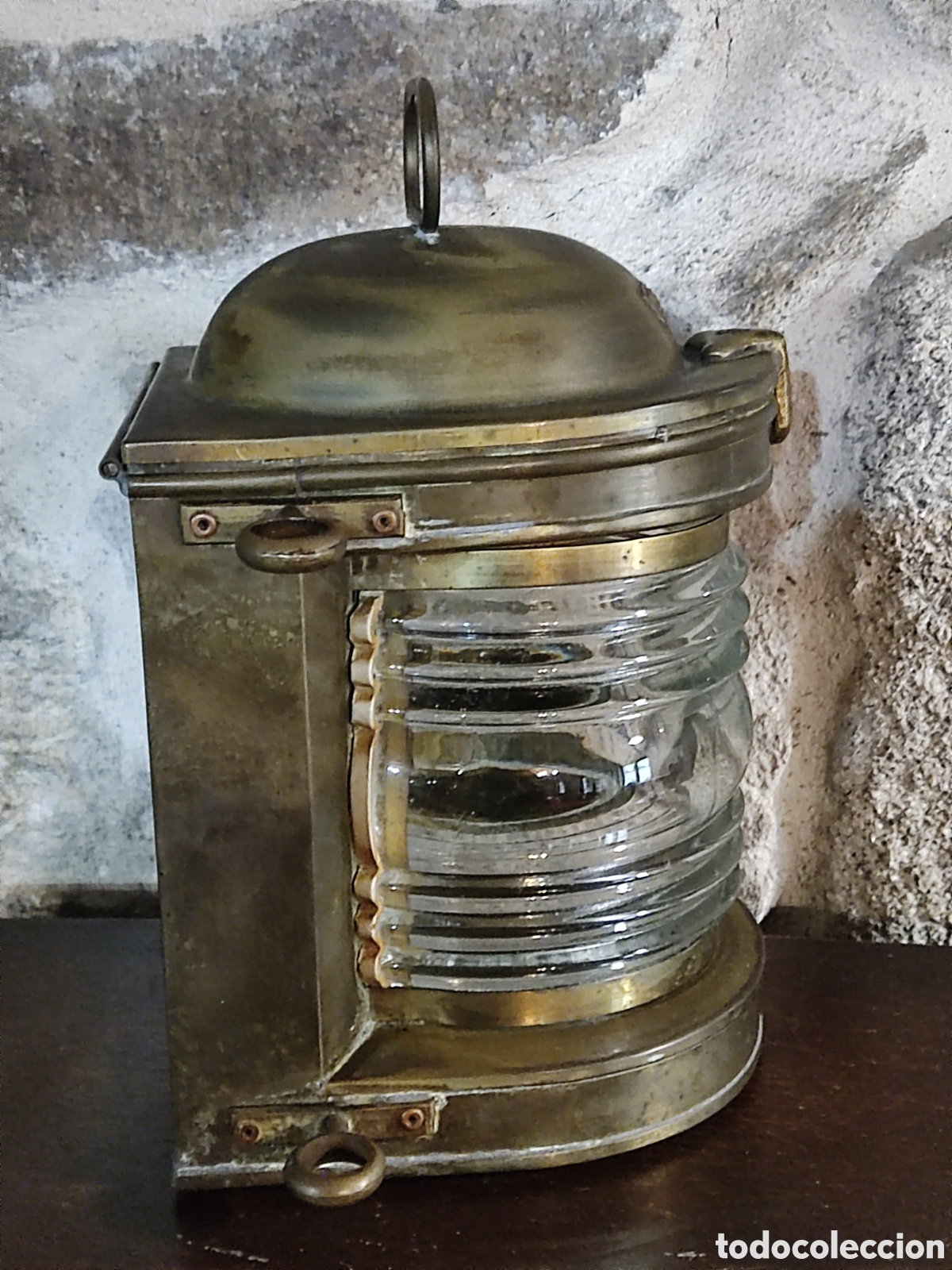 Antig&uuml;edades: Farol de barco Masthead - Foto 5